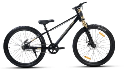 Roadgiant Wape 27.5T alloy single speed bicycle, Z Black